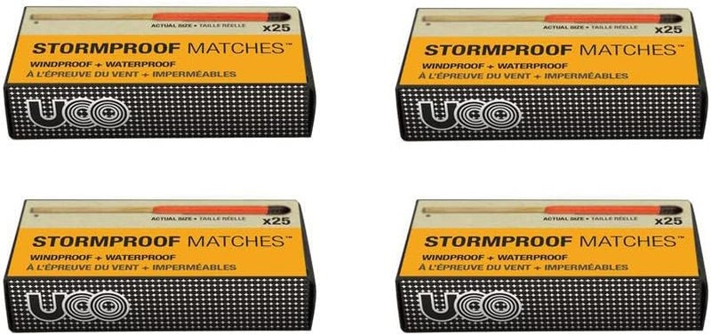 UCO Stormproof, Waterproof & Windproof Match 4-Pack - Image 1